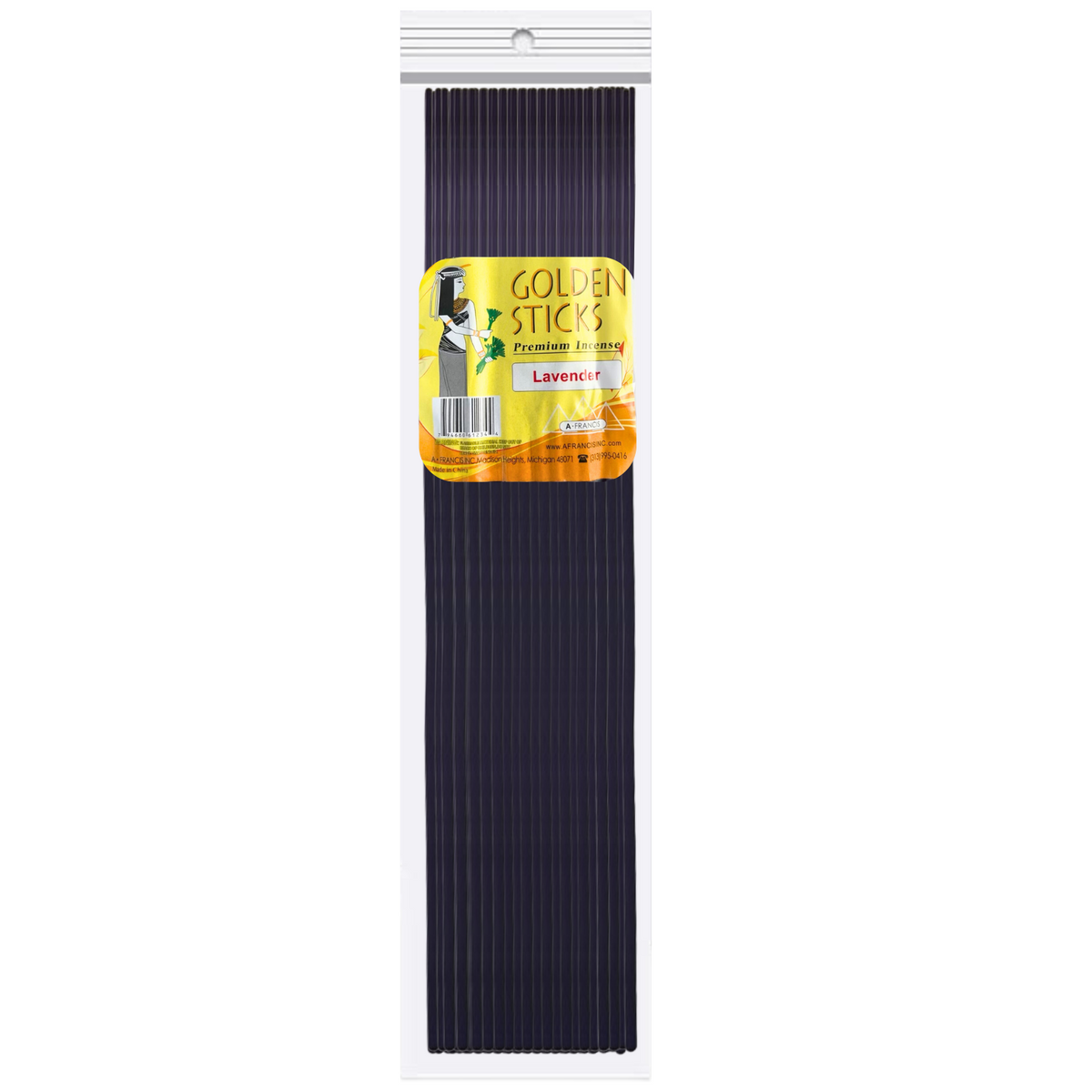 Golden Sticks Incense Sticks 19"- Lavender (1 Count)