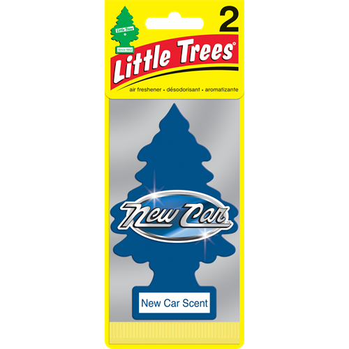 Little Trees Air Freshener- New Car Scent- 2 Pack (12 Count)