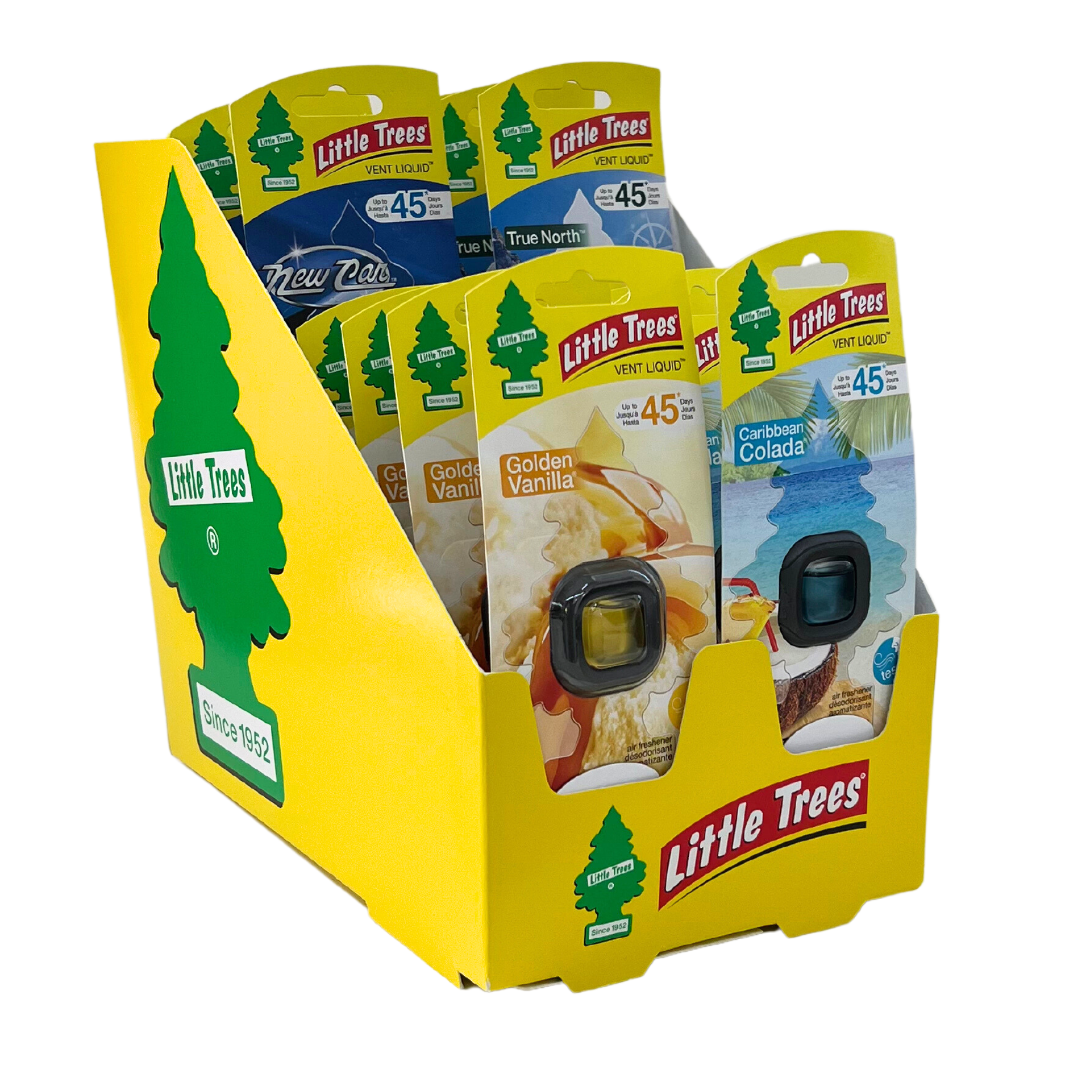  LITTLE TREES Car Air Freshener. Vent Liquid Provides  Long-Lasting Scent for Auto or Home. Add a Splash of LITTLE TREES to your  Vent. New Car Scent, 4 Air Fresheners : Everything