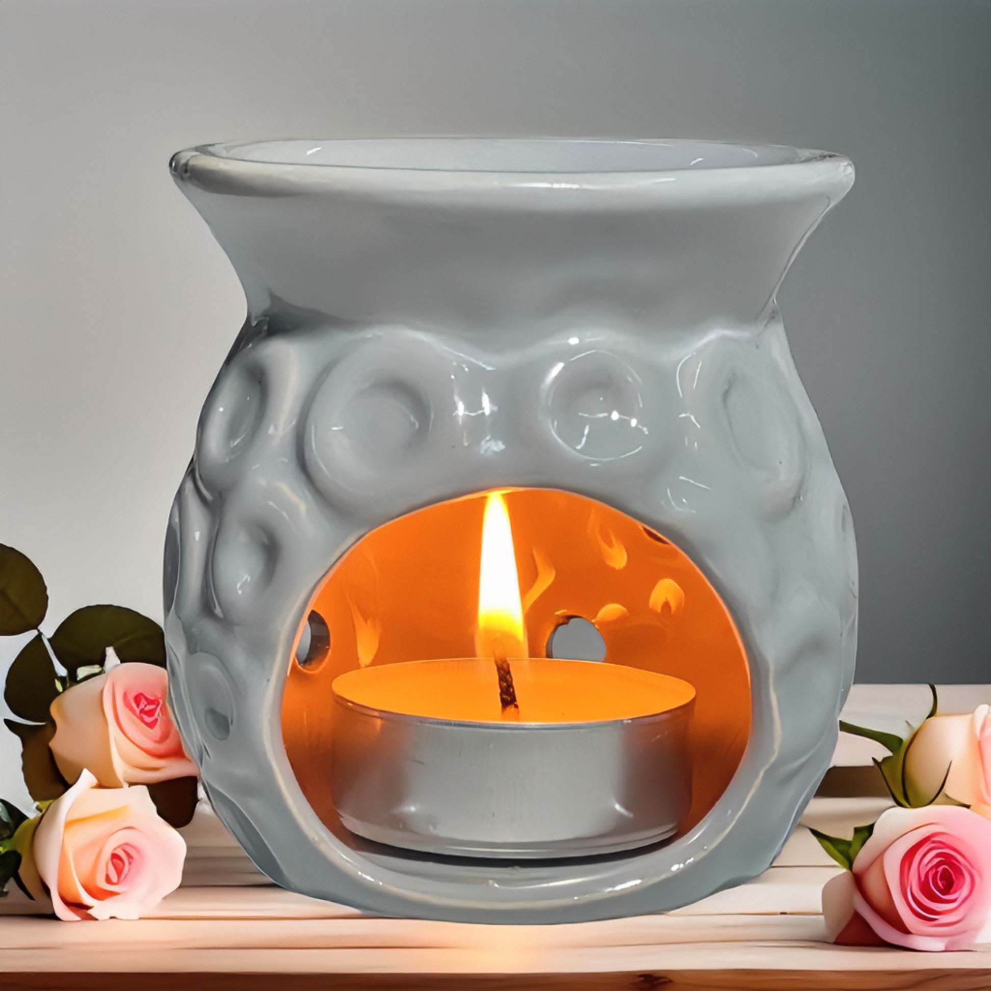 Small Grey Oil Burner