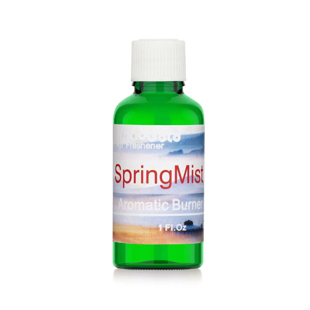 Casino Gold Spring Mist Fragrance Oil Air Freshener in a 1 oz green bottle