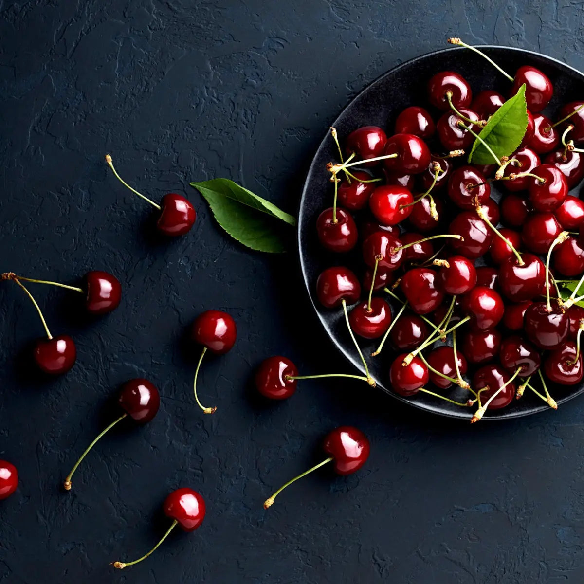 Bowl of Fresh Cherries – Rich Fruity Visual Representing Black Cherry Fragrance