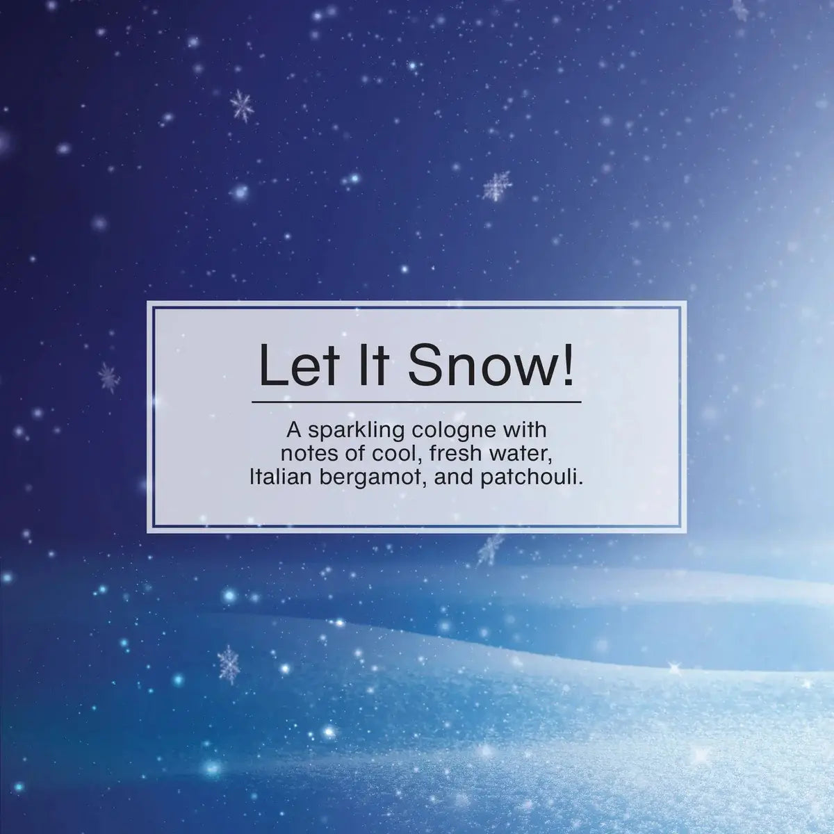 Let It Snow Little Trees Scent Description – Icy Snowflakes, Winter Berries, Patchouli