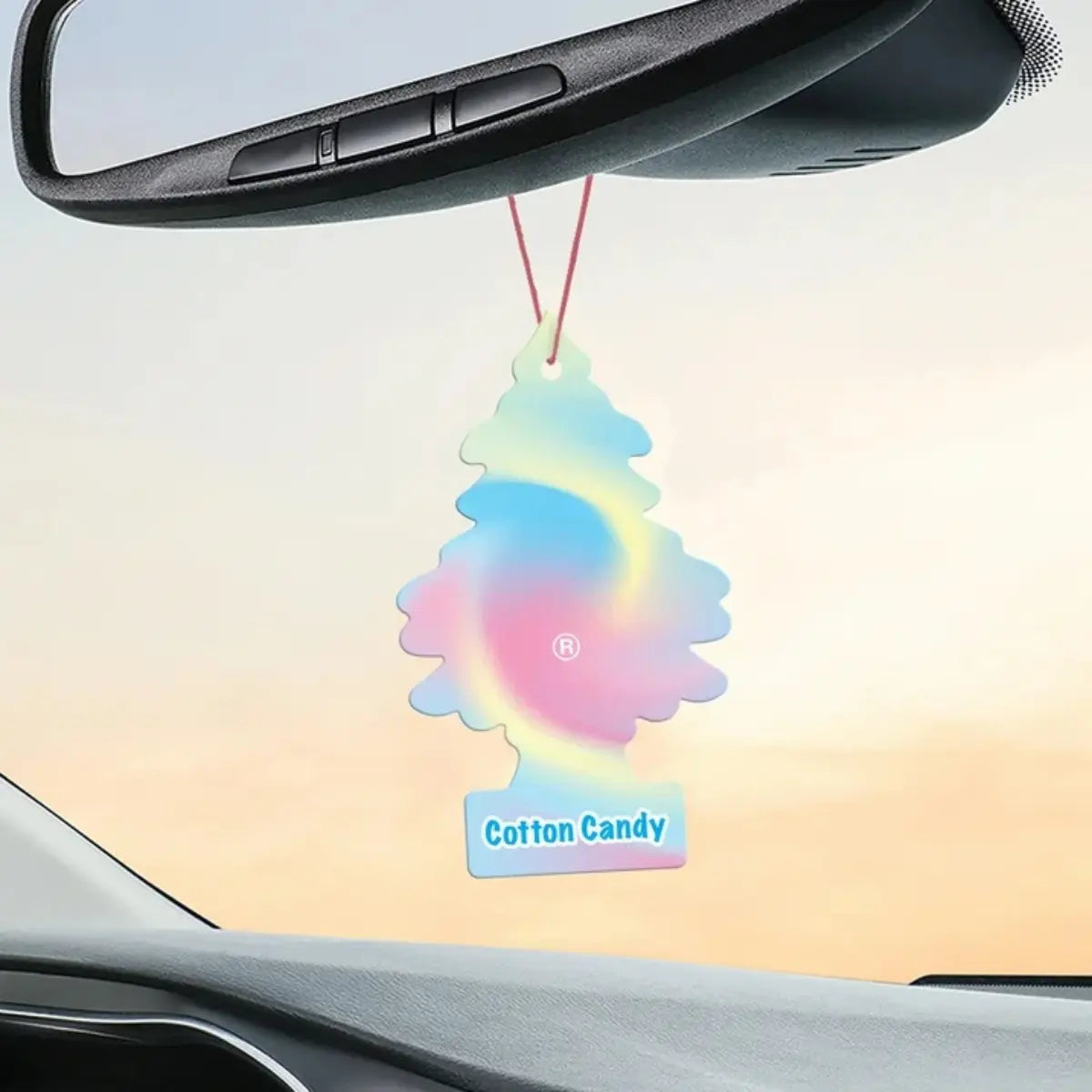 Little Trees Cotton Candy wholesale 2 pack air freshener hanging in car