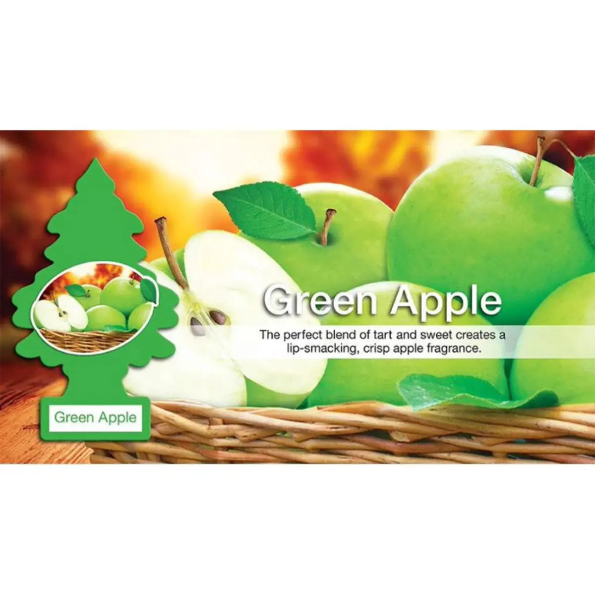 Green Apple scent description with tart and sweet apple notes