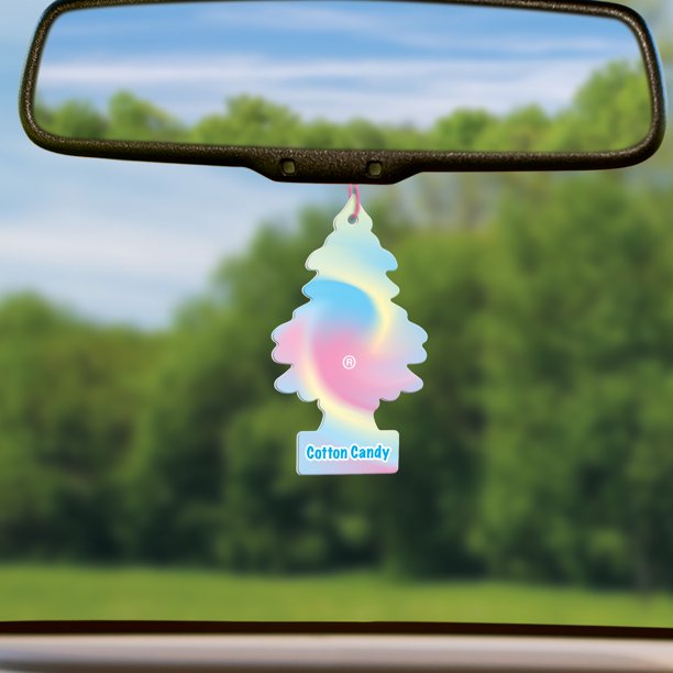 Cotton Candy Little Tree Hanging in Car