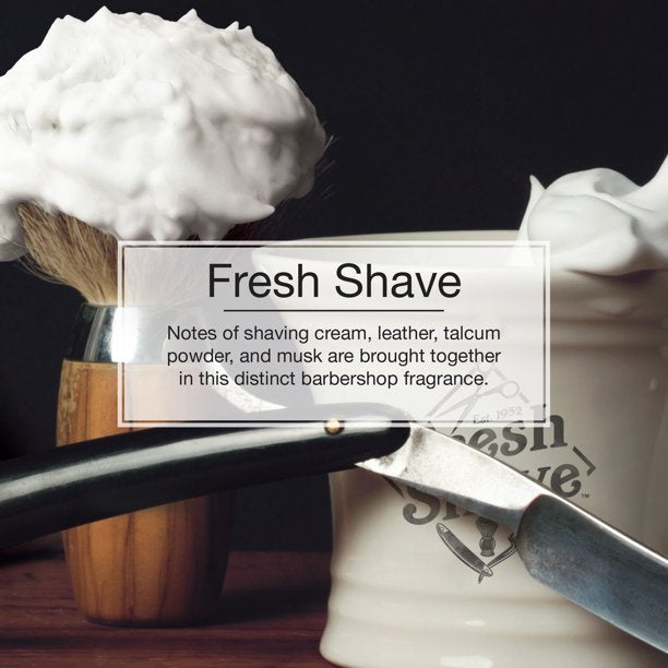 Fresh Shave Little Tree Informational Banner