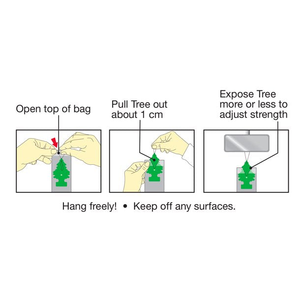 Little Trees Air Freshener- Fresh Shave- 1 Pack (24 Count)