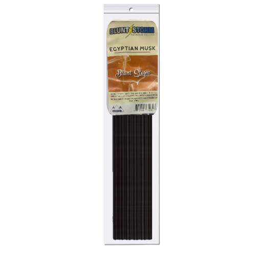 Blunt Storm Incense Sticks 11" - Egyptian Musk (12 Count)