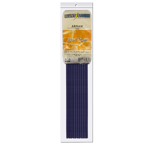 Blunt Storm Incense Sticks 11" - Armani Type (12 Count)