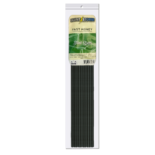 Blunt Storm Incense Sticks 11" - Fast Money (12 Count)