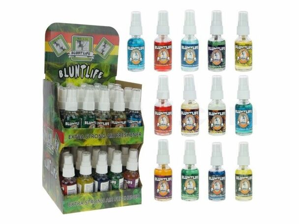 BluntLife Air Fresher Spray- Assorted (Display of 50 Count)