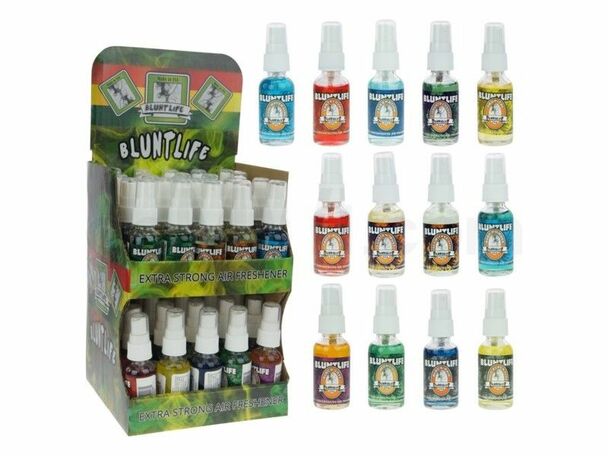 BluntLife Air Fresher Spray- "Assorted" (Display of 50 Count)