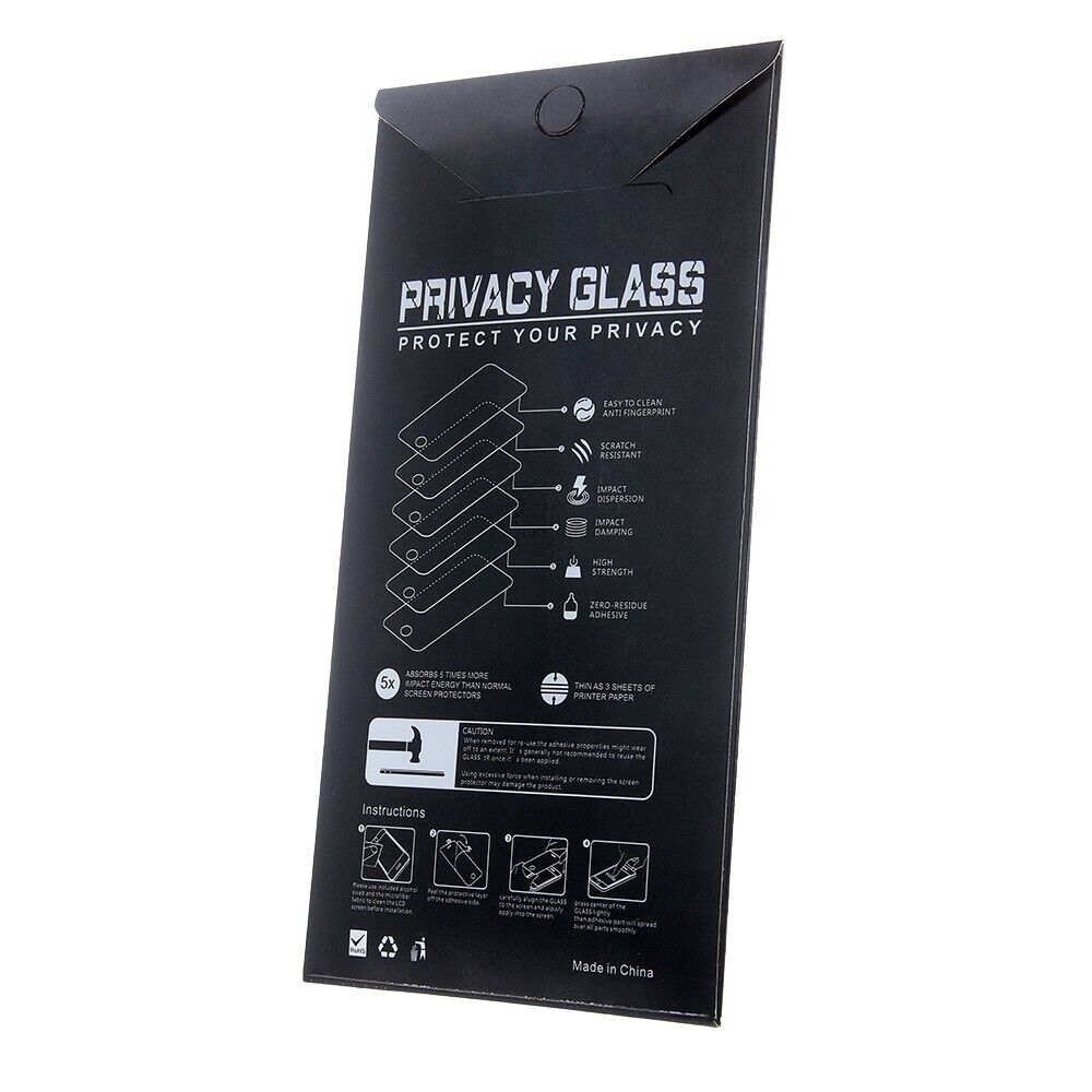 Back of Privacy Screen Protector for iPhone