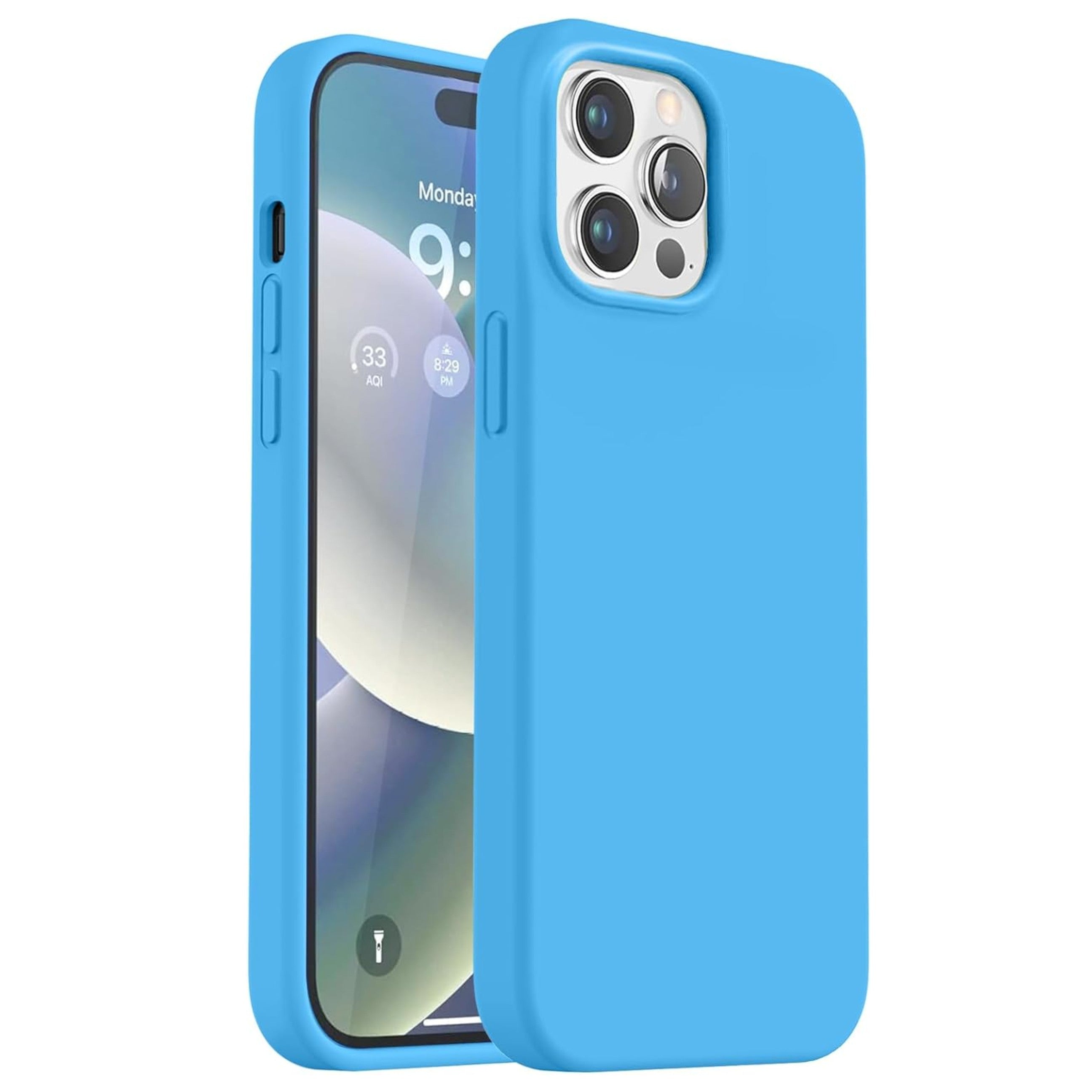 Blue Silicone iPhone Case