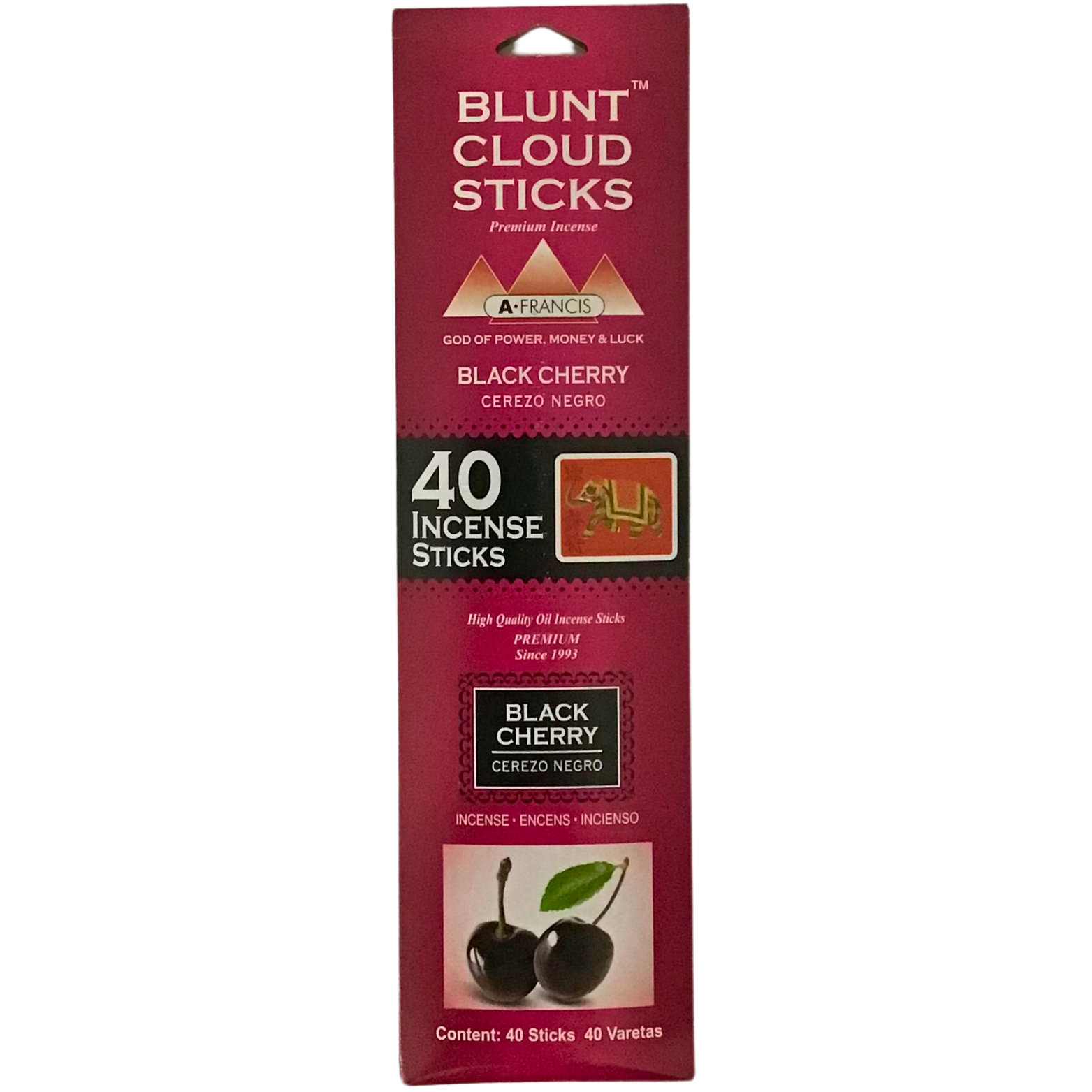 Blunt Cloud 11 Inch Black Cherry Incense Sticks