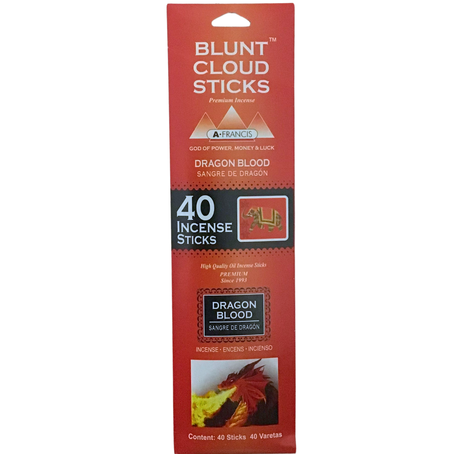 Blunt Cloud 11 Inch Dragon Blood Incense Sticks