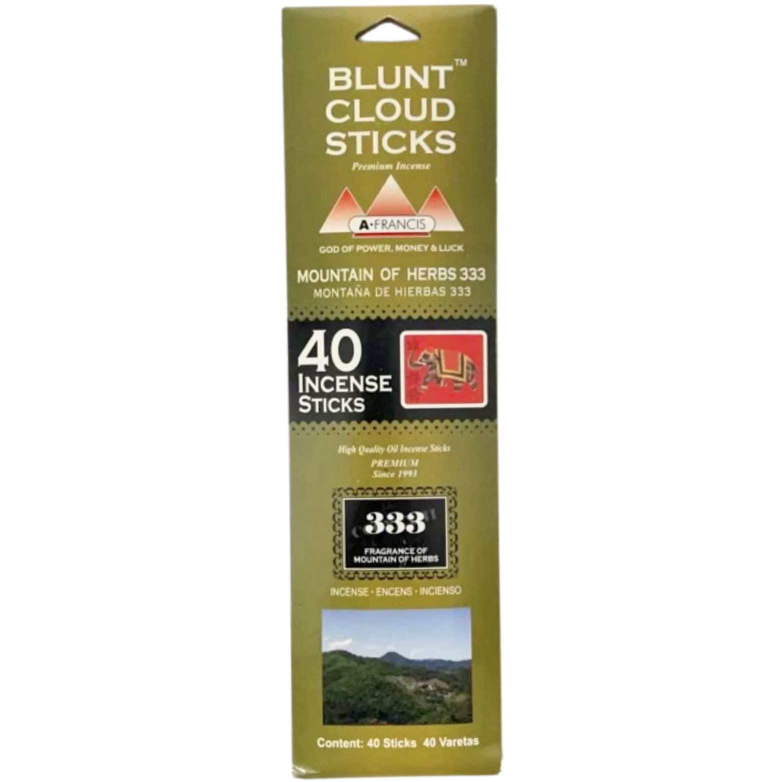 Blunt Cloud 11 Inch Mountain of Herbs Incense Sticks