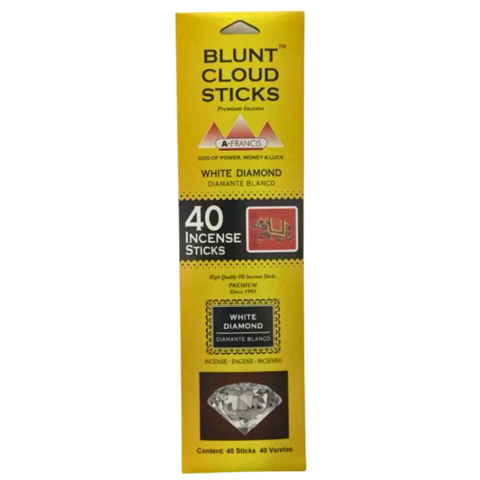 Blunt Cloud 11 Inch White Diamond Incense Sticks