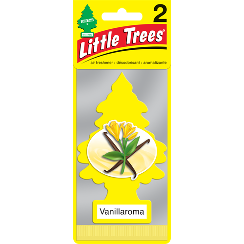 Little Trees Air Freshener- Vanillaroma- 2 Pack (12 Count)