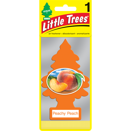 Little Trees Air Freshener- Peachy Peach- 1 Pack (24 Count)
