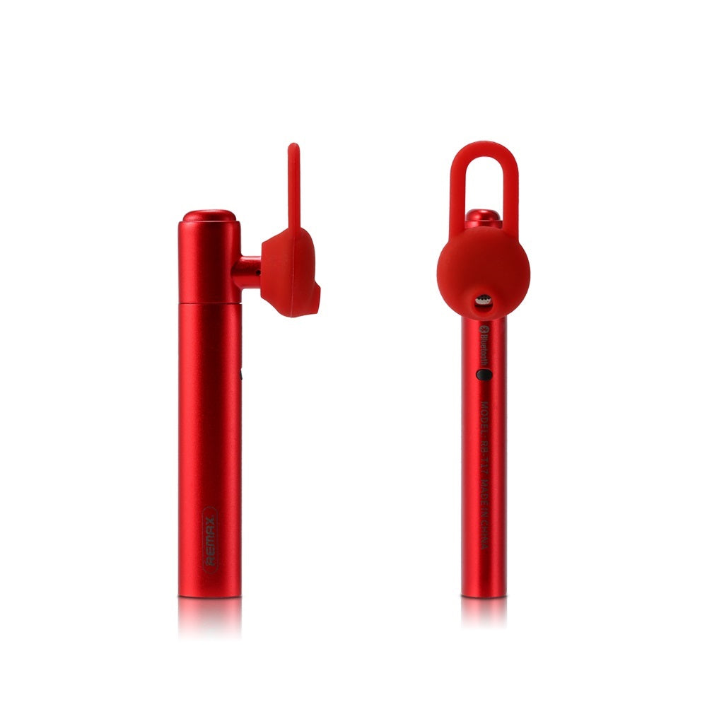Red REMAX RB-T17 Bluetooth Business Earphone