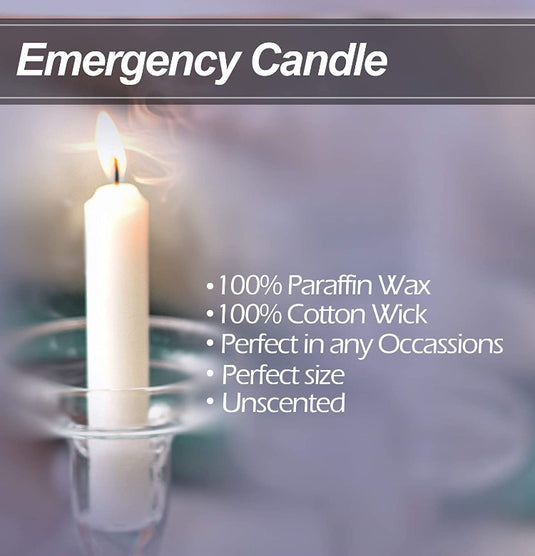 Emergency Candles 10 Pack (25 Count) – Legend Distributors