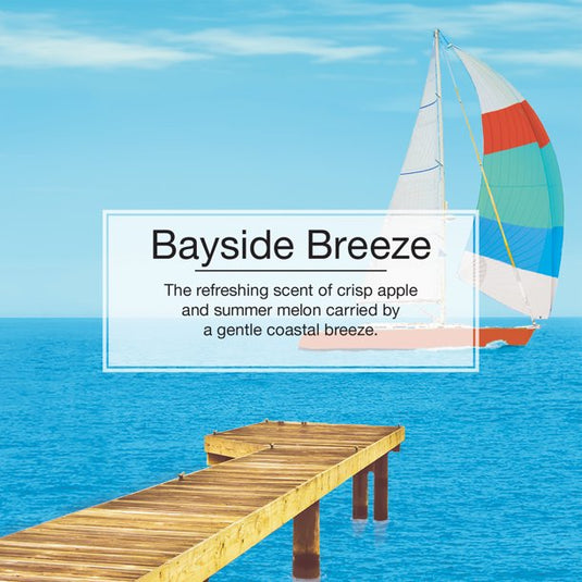    About Bayside Breeze Little Tree Banner