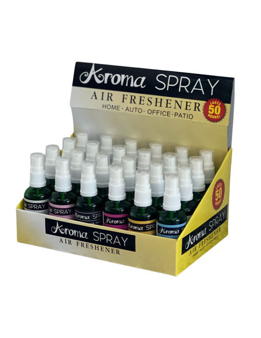 Aroma Spray Air Freshener Spray "Assorted Packing B" (24 Count)