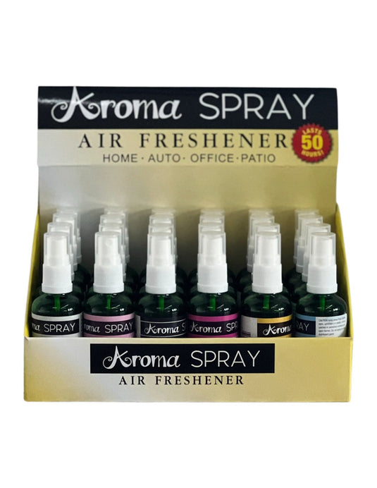 Aroma Spray Air Freshener Spray "Assorted Packing B" (24 Count)