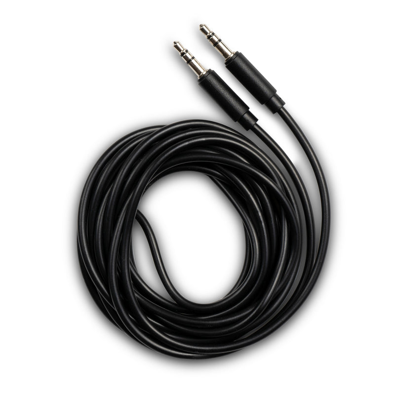Load image into Gallery viewer, Black 10ft PVC Aux Cable
