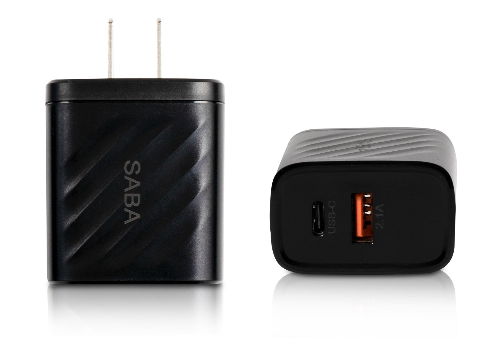Black-Type-C-and-USB-A-Power-Adapter