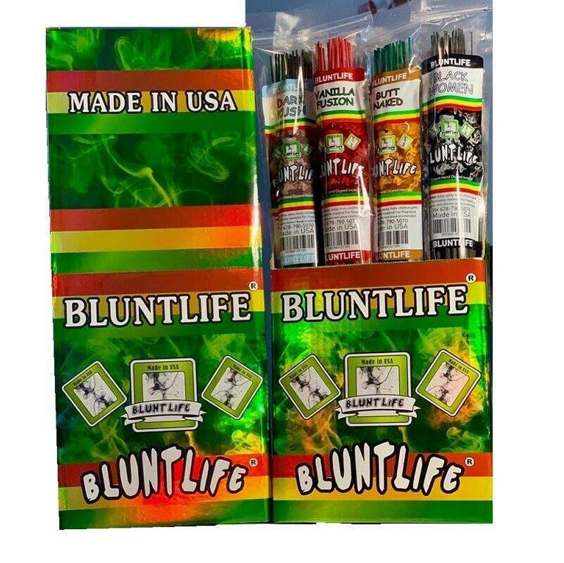 Load image into Gallery viewer, BluntLife Incense Sticks 19&quot;- &quot;Assorted&quot; (Display of 24 Count)
