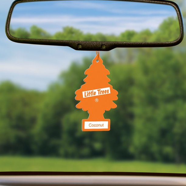Load image into Gallery viewer, Coconut Little Tree Hanging in Car
