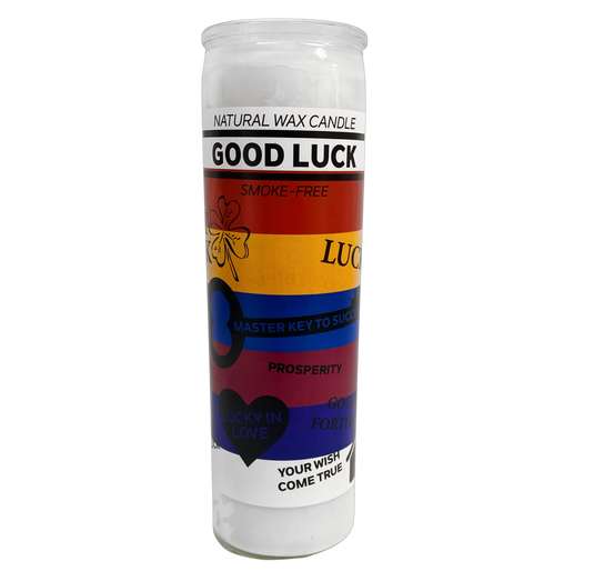 7-Day Lottery Candle- Good Luck (12 Count)