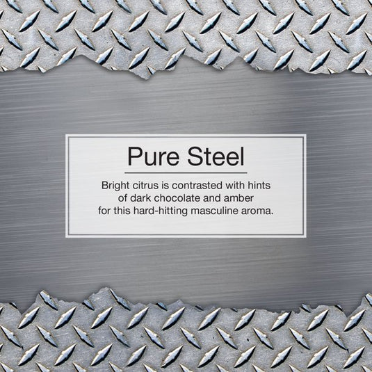 Informational Banner for Pure Steel Little Tree