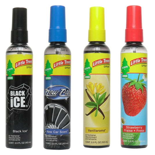 Little Trees Air Freshener Spray 3.5oz Bottle- Assorted (24 Count) – Legend  Distributors