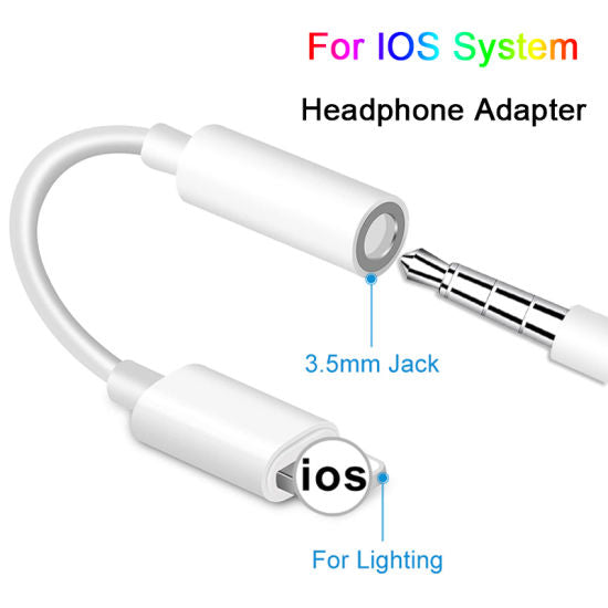 Lightning to Headphone Jack Audio Adapter Poster