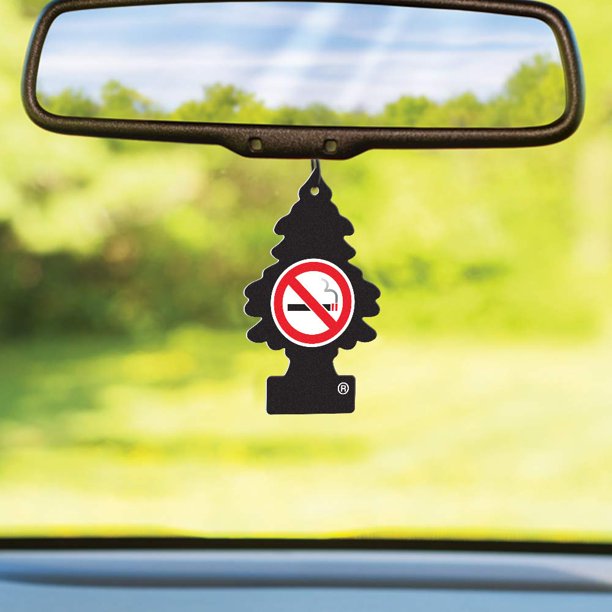 No Smoking Little Tree Hanging in Car