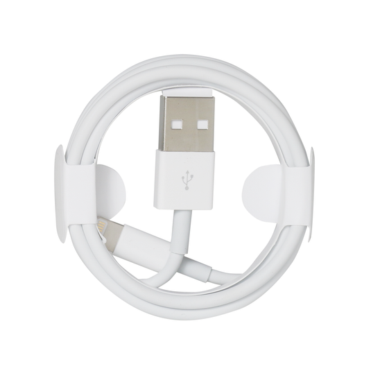    Round Wrapped PVC iPhone Charging Cable Image 3