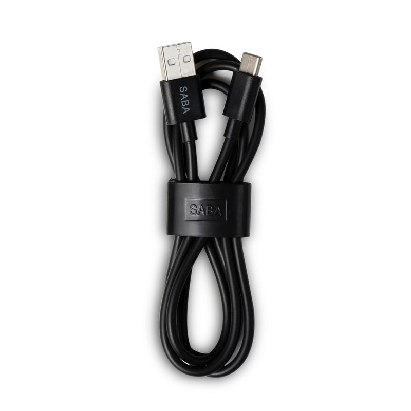 Load image into Gallery viewer, SABA Black PVC Type-C Cable
