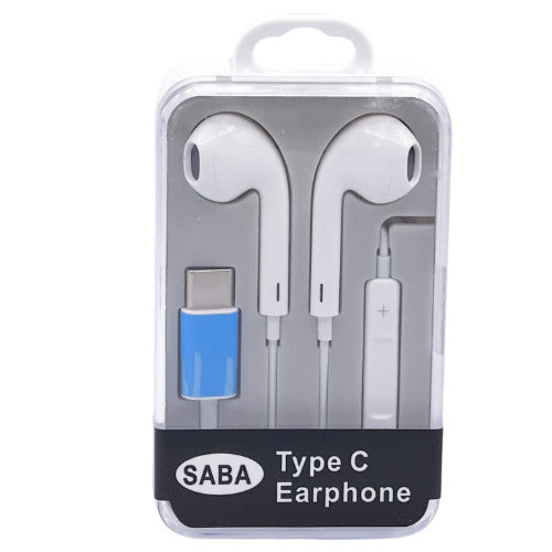 SABA Earbuds with Type-C Connector