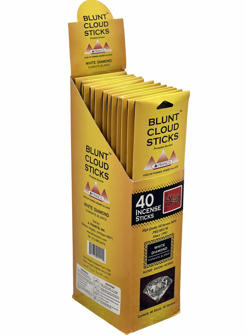 Load image into Gallery viewer, Blunt Cloud Incense Sticks 11&quot;- Morning Power (12 Count)
