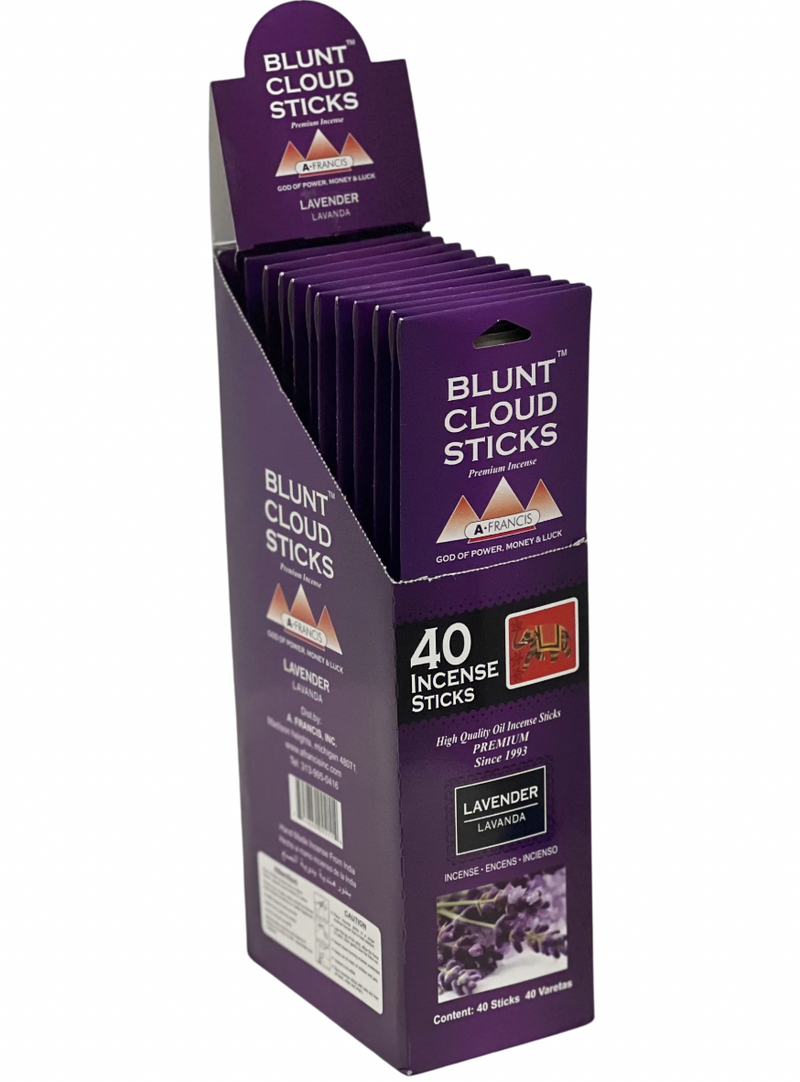 Load image into Gallery viewer, Blunt Cloud Incense Sticks- Lavender (12 Count)
