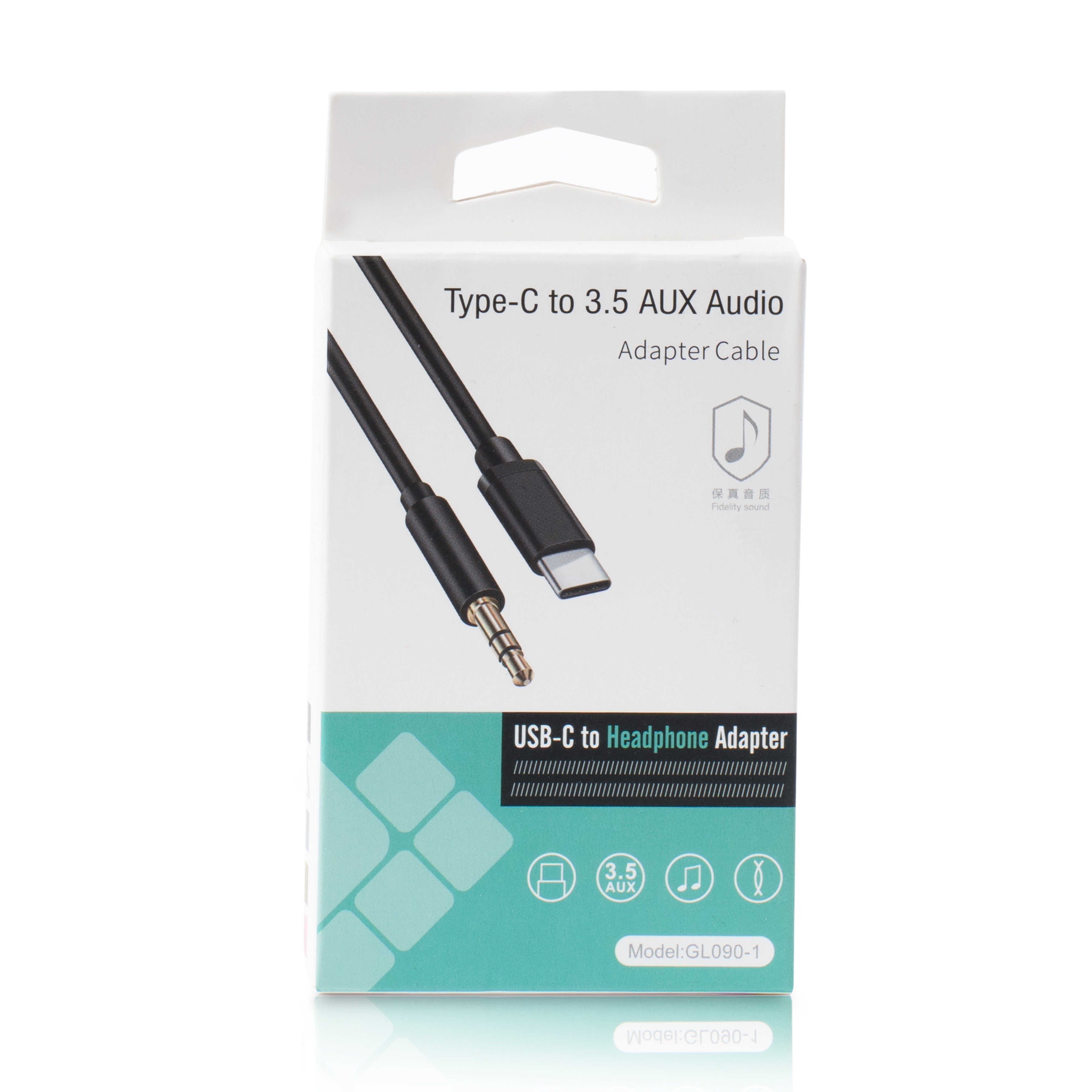    Type-C to 3.5mm Aux Audio Adapter