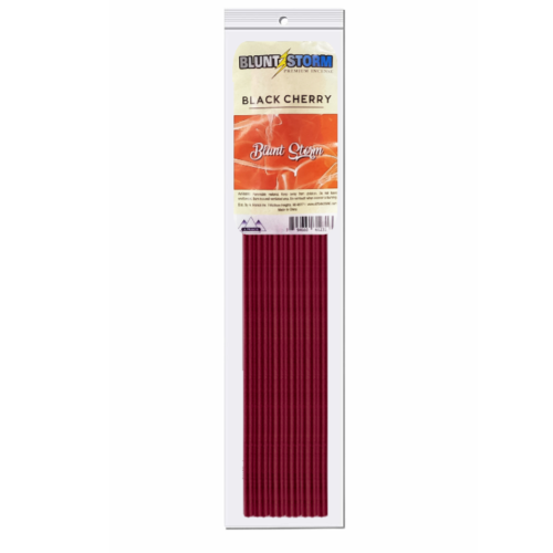 Load image into Gallery viewer, Blunt Storm Incense Sticks 11&quot; Regular- Black Cherry (12 Count)

