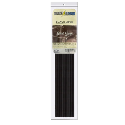 Load image into Gallery viewer, Blunt Storm Incense Sticks 11&quot; Jumbo- Black Love (12 Count)
