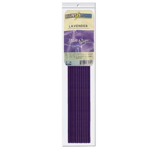 Blunt Storm Incense Sticks 11" Regular - Lavender (12 Count)