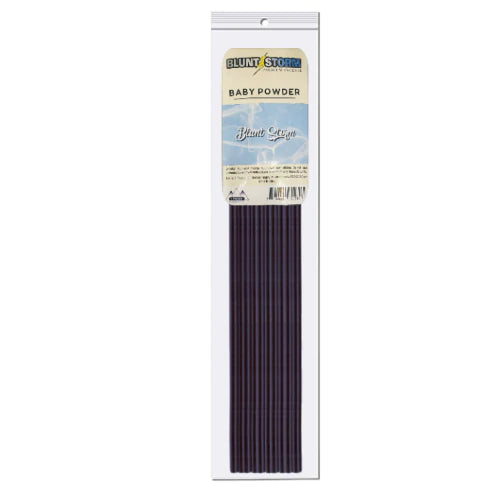 Blunt Storm Incense Sticks 11" Jumbo- Baby Powder (12 Count)