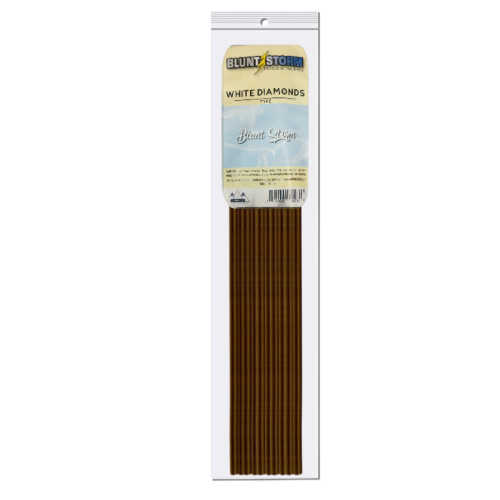Load image into Gallery viewer, Blunt Storm Incense Sticks 11&quot; Regular- White Diamonds Type (12 Count)
